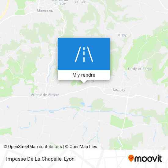 Impasse De La Chapelle plan