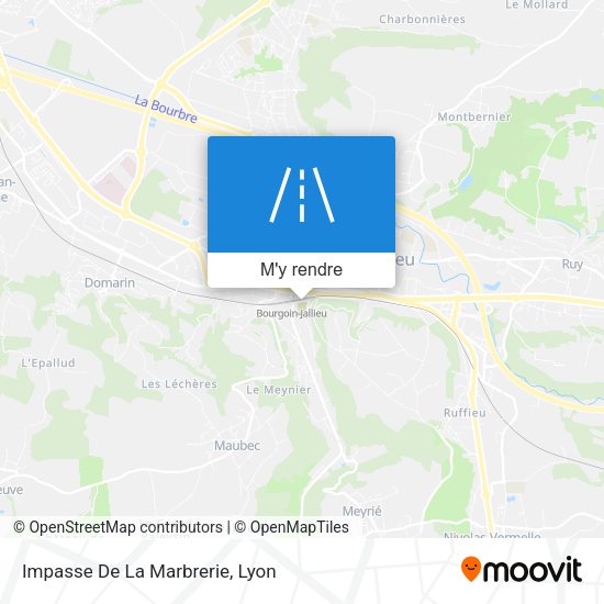 Impasse De La Marbrerie plan