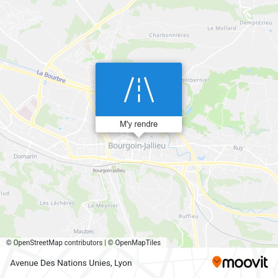 Avenue Des Nations Unies plan