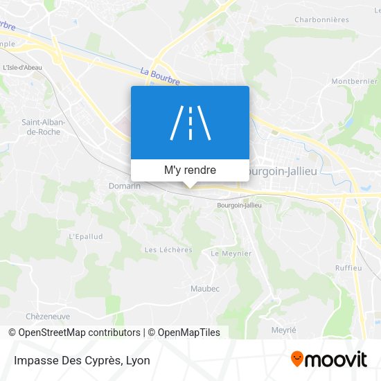 Impasse Des Cyprès plan