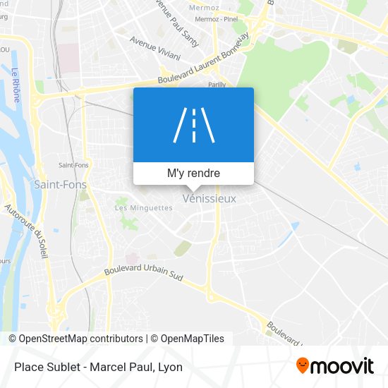 Place Sublet - Marcel Paul plan