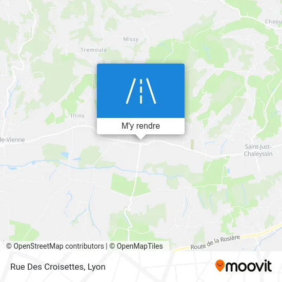 Rue Des Croisettes plan