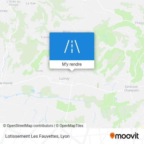 Lotissement Les Fauvettes plan