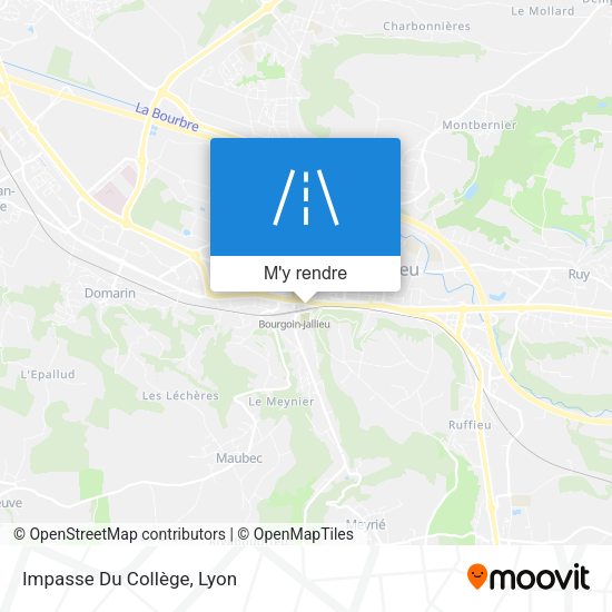 Impasse Du Collège plan