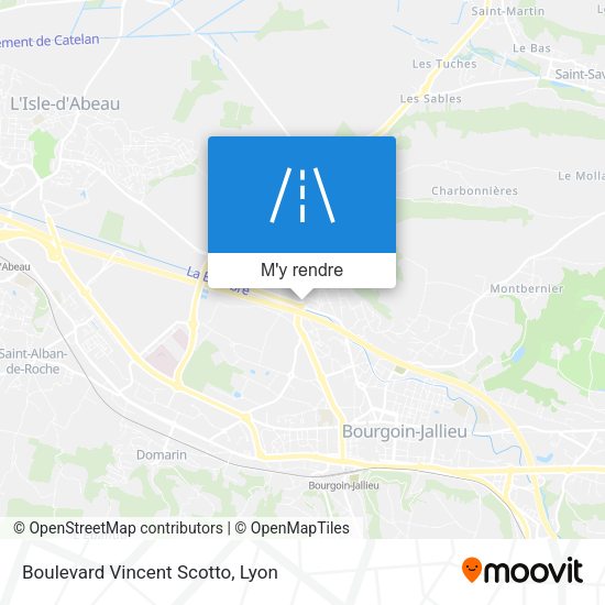 Boulevard Vincent Scotto plan