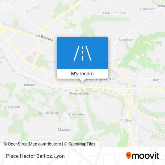 Place Hector Berlioz plan