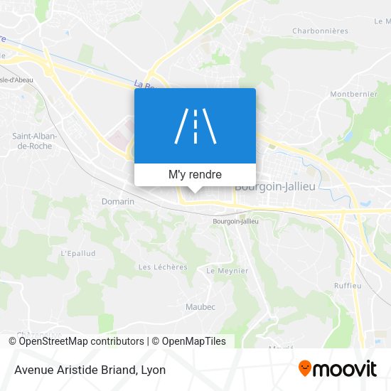 Avenue Aristide Briand plan