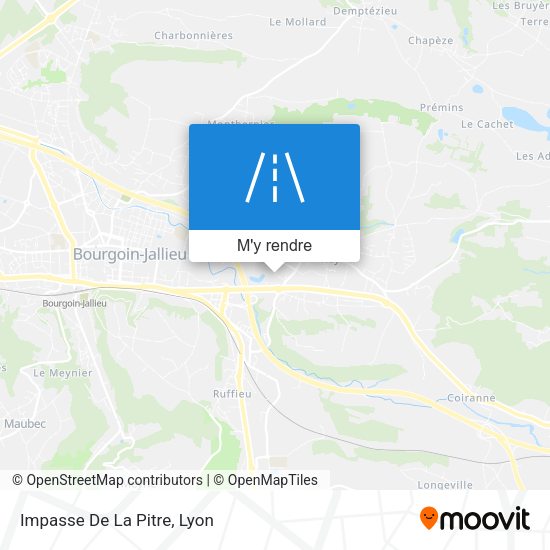 Impasse De La Pitre plan