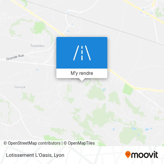 Lotissement L'Oasis plan