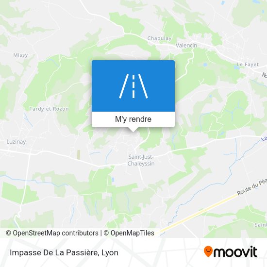 Impasse De La Passière plan