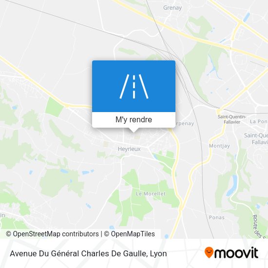 Avenue Du Général Charles De Gaulle plan