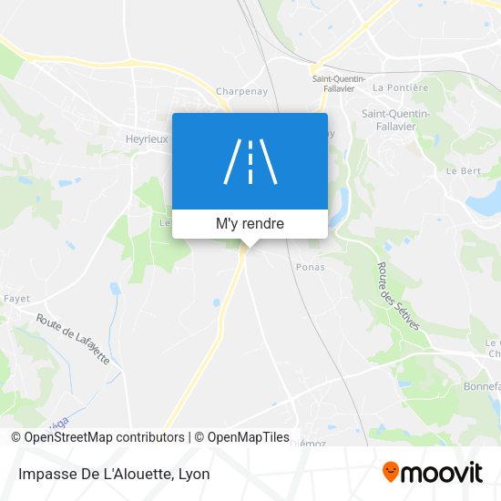 Impasse De L'Alouette plan