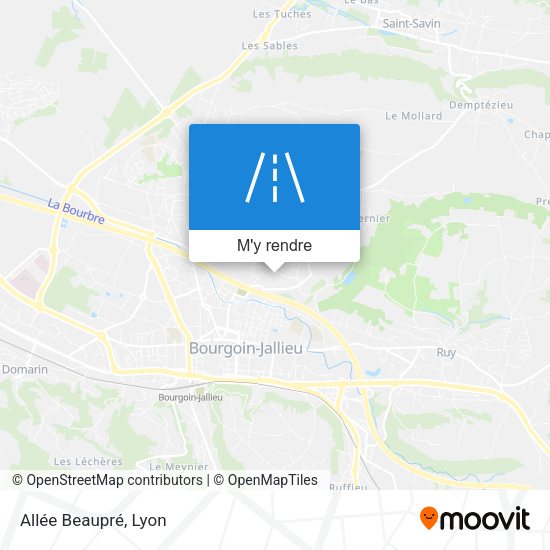 Allée Beaupré plan