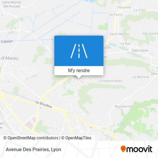 Avenue Des Prairies plan