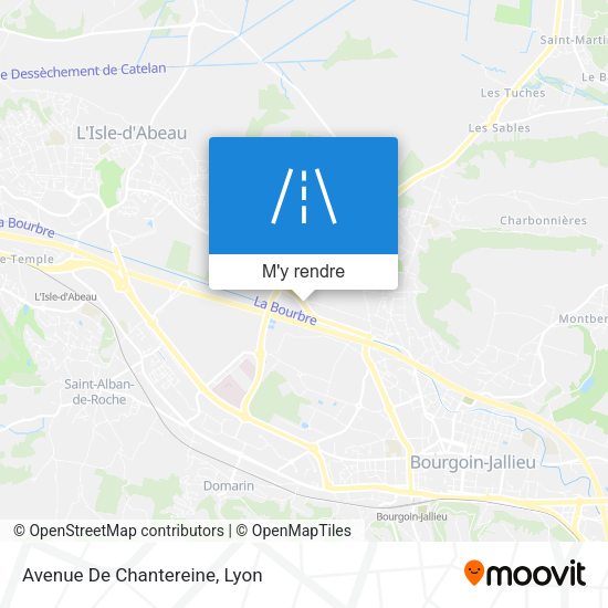 Avenue De Chantereine plan