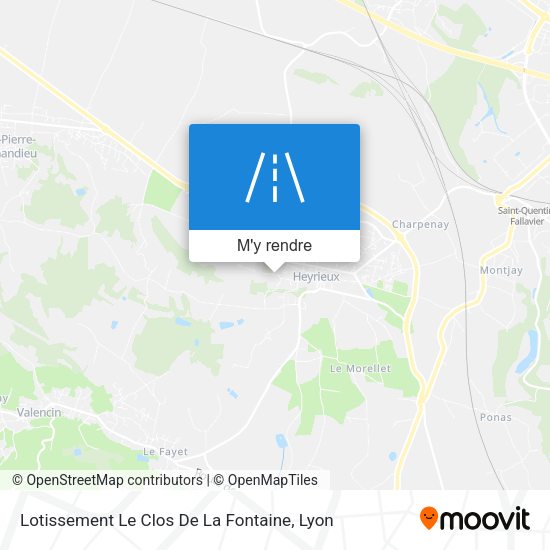 Lotissement Le Clos De La Fontaine plan