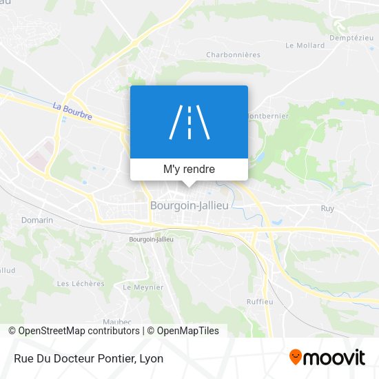 Rue Du Docteur Pontier plan