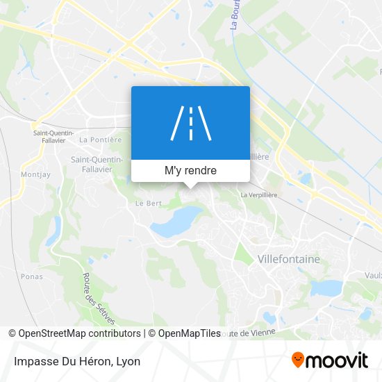 Impasse Du Héron plan