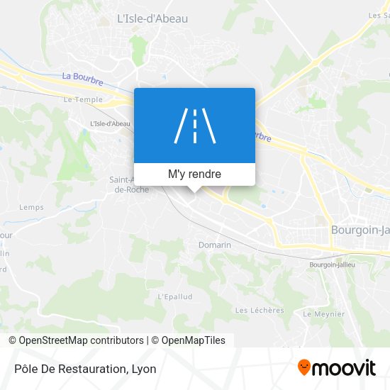 Pôle De Restauration plan