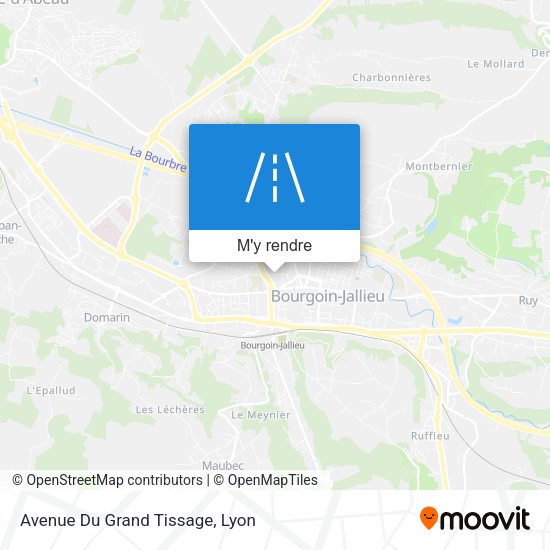 Avenue Du Grand Tissage plan