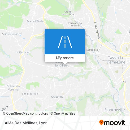 Allée Des Méllines plan