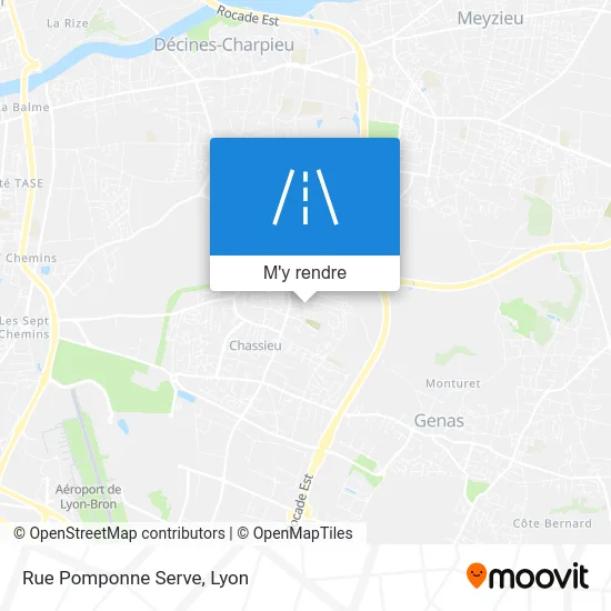 Rue Pomponne Serve plan