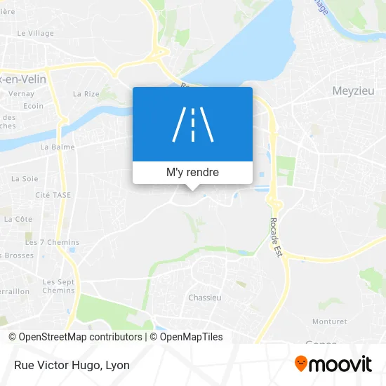 Rue Victor Hugo plan