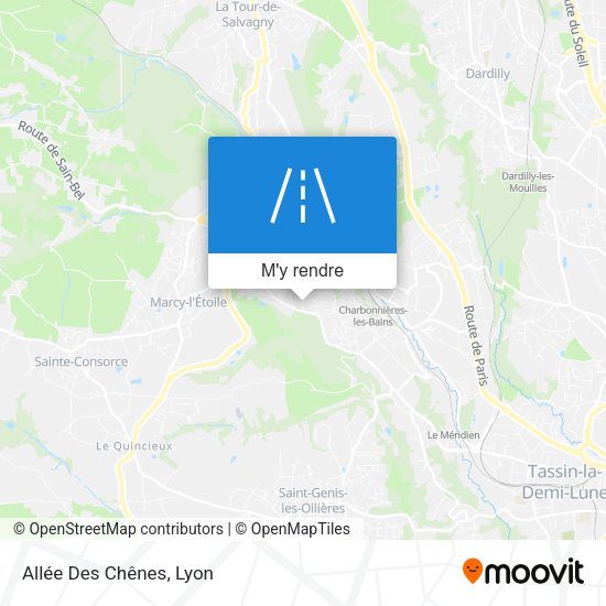 Allée Des Chênes plan