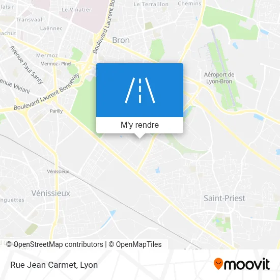 Rue Jean Carmet plan