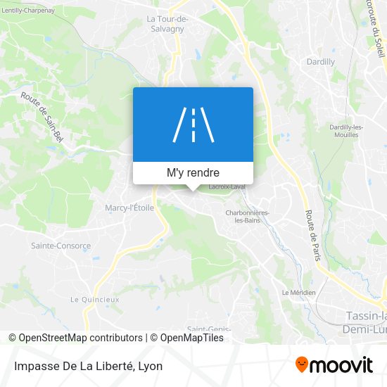 Impasse De La Liberté plan