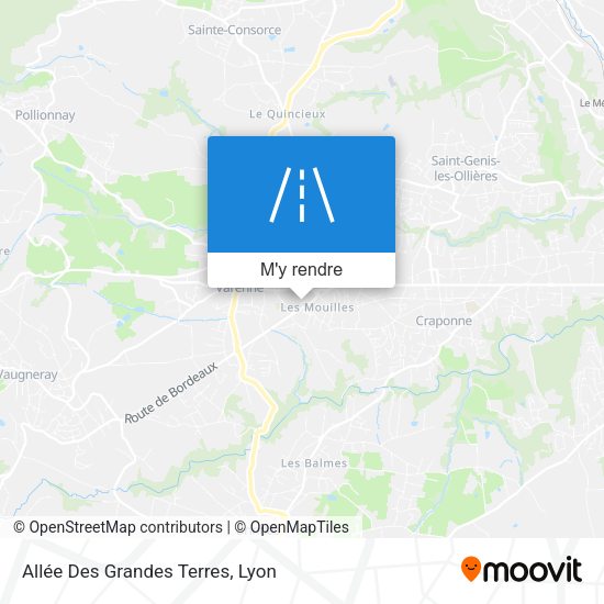 Allée Des Grandes Terres plan