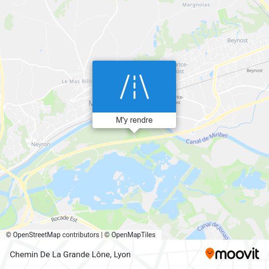 Chemin De La Grande Lône plan