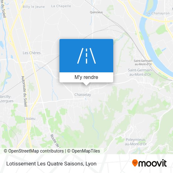 Lotissement Les Quatre Saisons plan