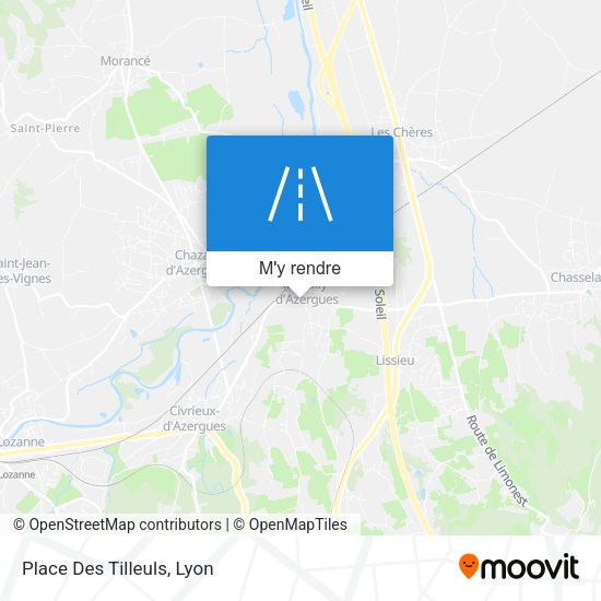 Place Des Tilleuls plan