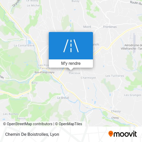 Chemin De Boistrolles plan