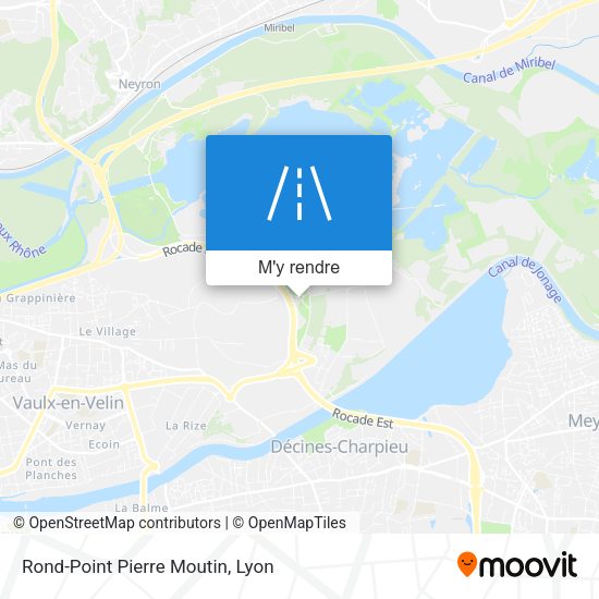 Rond-Point Pierre Moutin plan