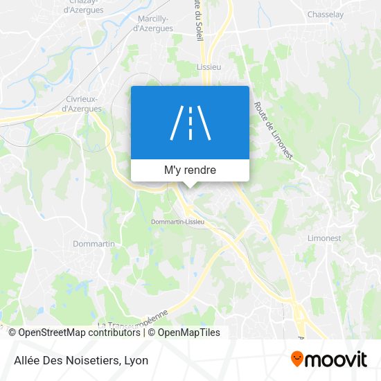 Allée Des Noisetiers plan