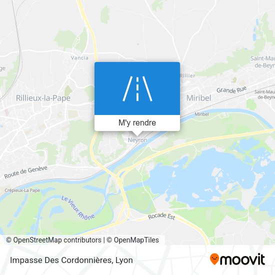 Impasse Des Cordonnières plan