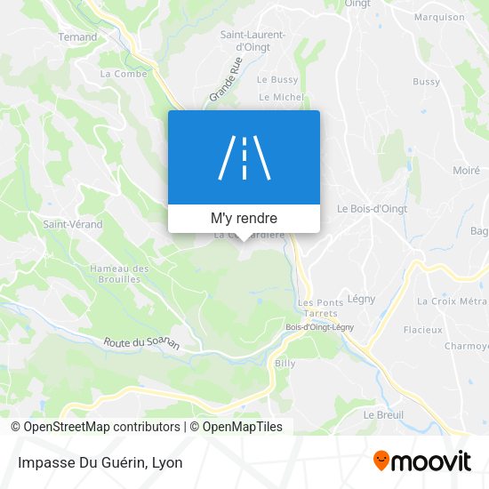 Impasse Du Guérin plan