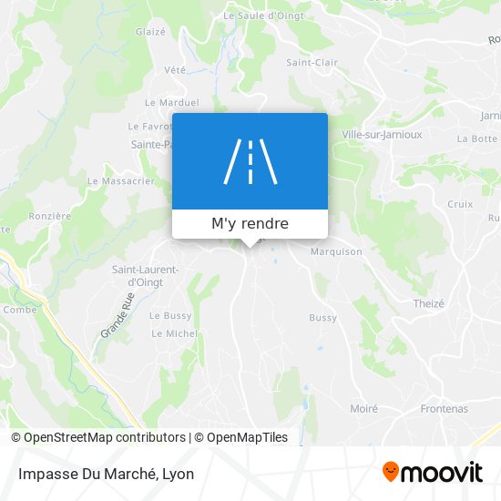 Impasse Du Marché plan
