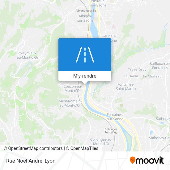 Rue Noël André plan