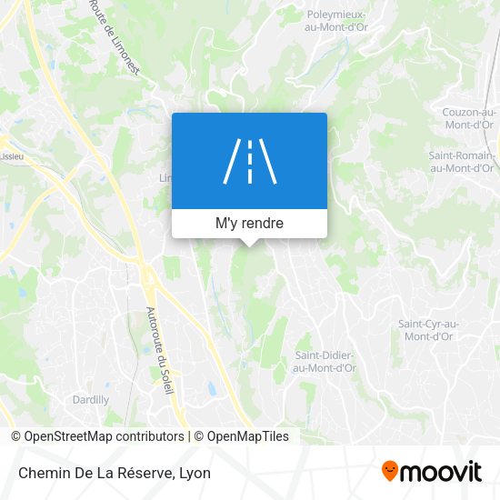Chemin De La Réserve plan