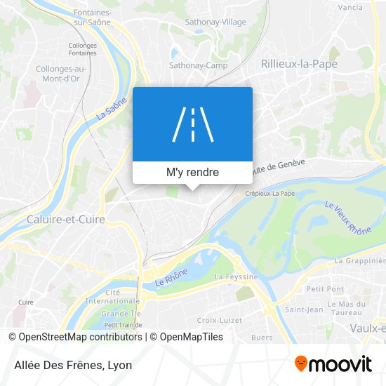 Allée Des Frênes plan