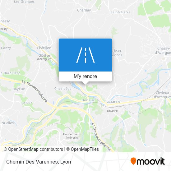Chemin Des Varennes plan