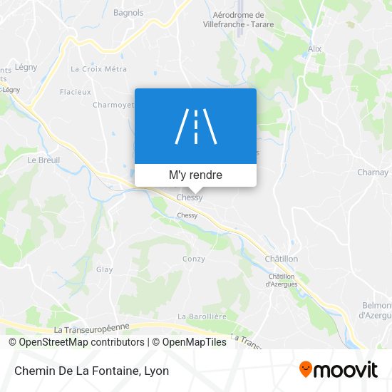 Chemin De La Fontaine plan