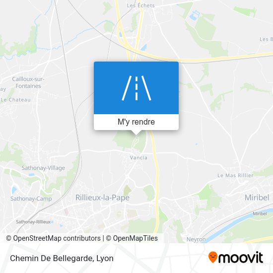 Chemin De Bellegarde plan
