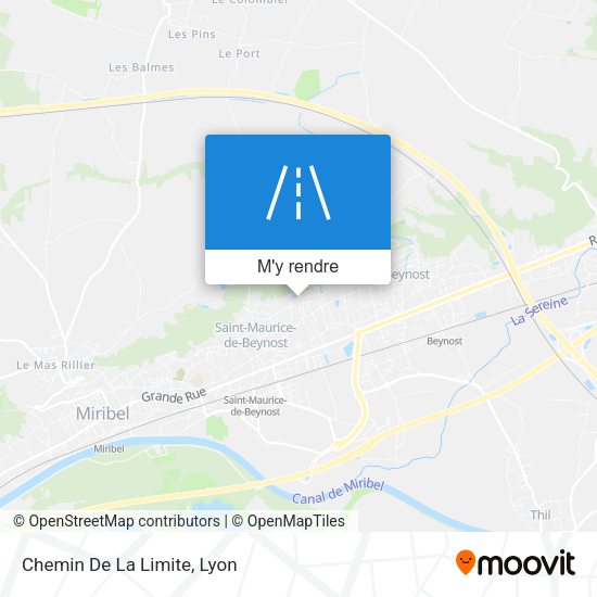 Chemin De La Limite plan