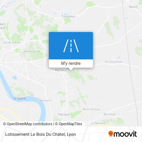Lotissement Le Bois Du Châtel plan