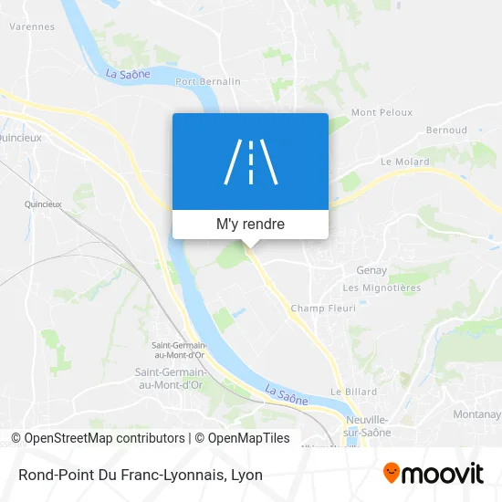 Rond-Point Du Franc-Lyonnais plan