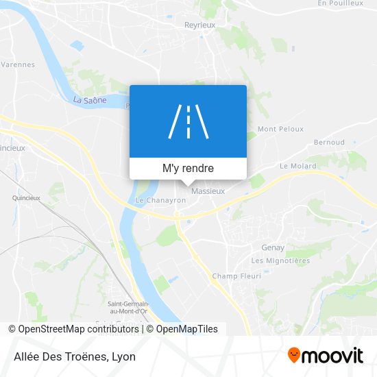 Allée Des Troënes plan